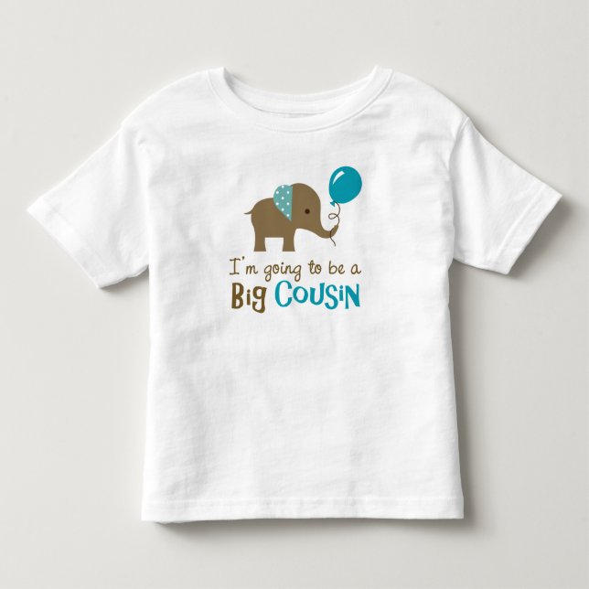 Stor kusin som är - modelefant t-shirt (Framsida)