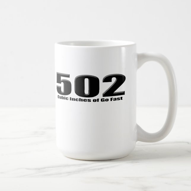 Stor kvarterlåda för 502 Chevy Kaffemugg (Höger)