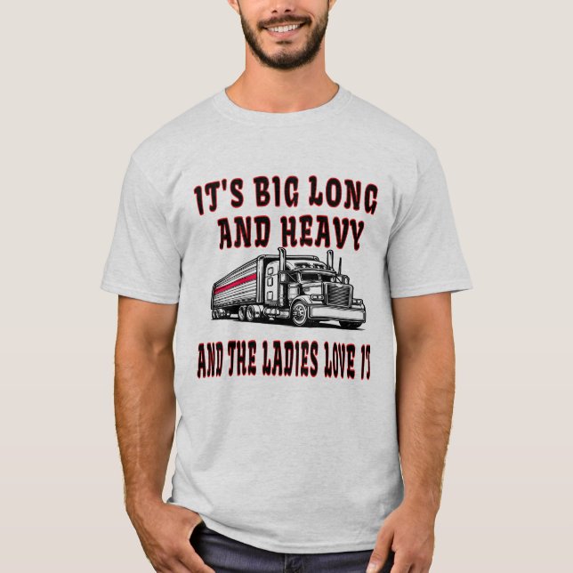 Stor Lång och Tung T Shirt (Framsida)