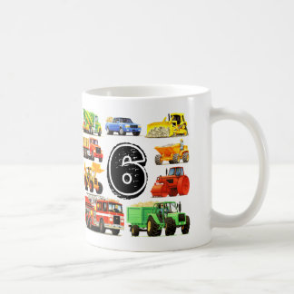 Stor lastbil6efödelsedag kaffemugg