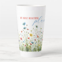 Stor Latte Mugg mitt mest beundransvärda Ställe