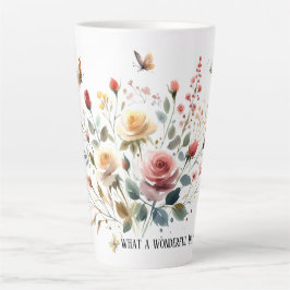 Stor Latte Mugg, vilken underbar dag