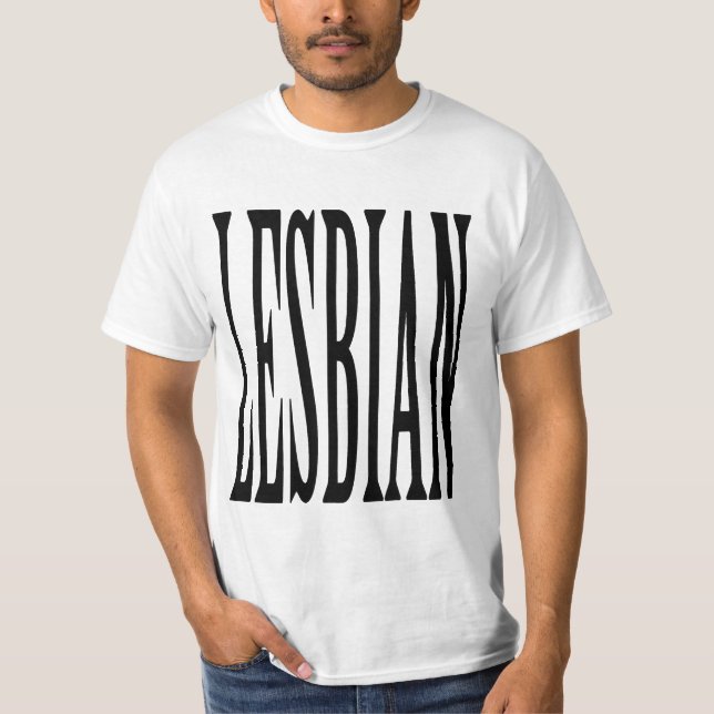 STOR LESBISK T-SHIRT (Framsida)