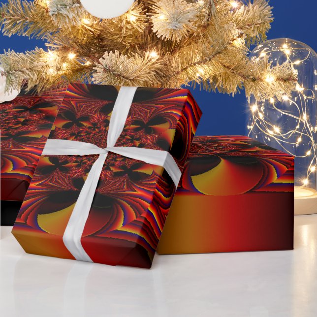 Stor liten Rand med ben Presentpapper (Helgdagar)