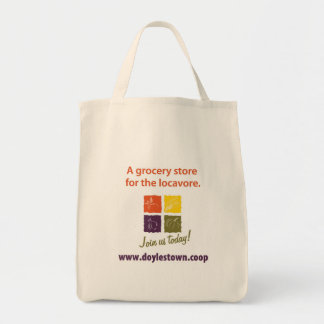 Stor livsmedeltoto för DFC Tygkasse