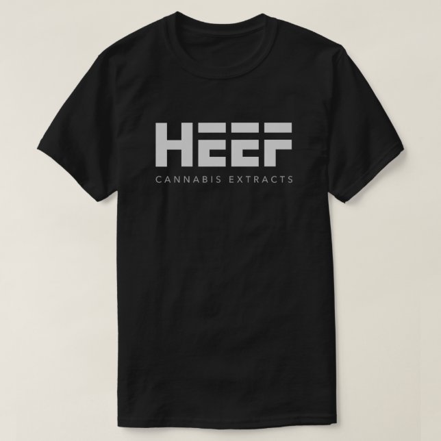 Stor-logotyp för HEEF OG utslagsplats T-shirt (Design framsida)