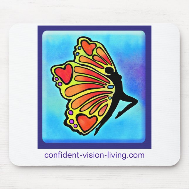 Stor logotyp Mousepad för CVL Musmatta (Framsidan)