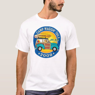 Stor logotypdubbla sid skjortan t-shirt