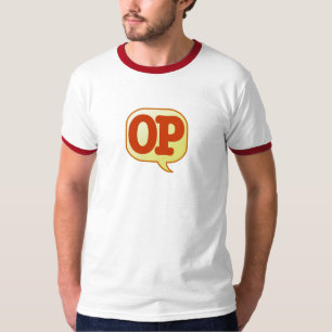 Stor logotypt-skjorta t-shirt