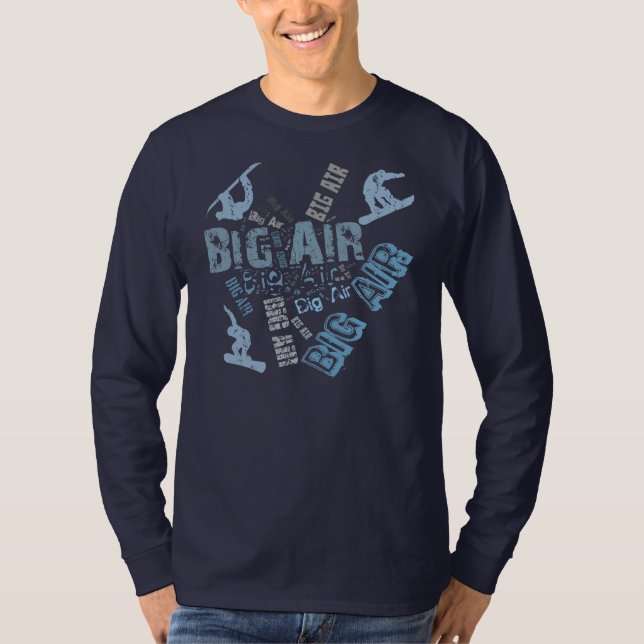 Stor luftSnowboarding Tee (Framsida)