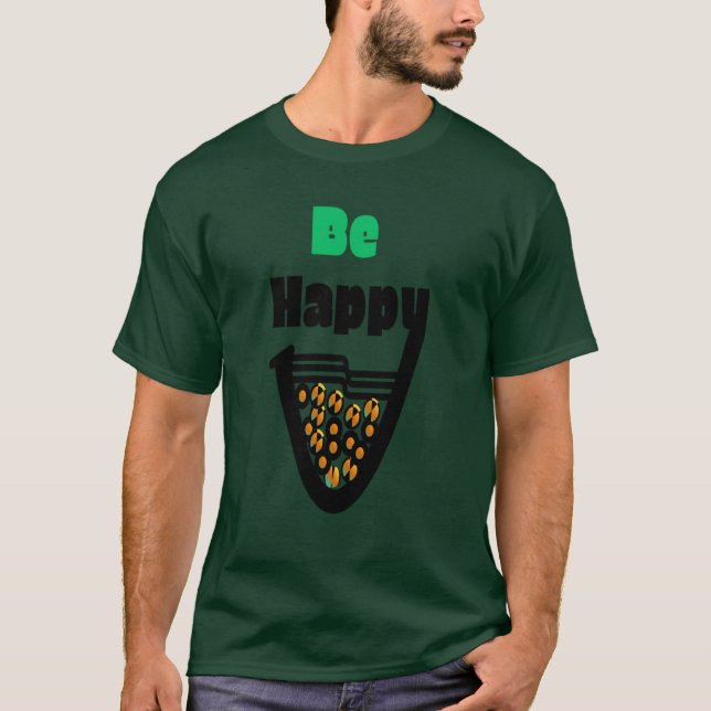 Stor Lycka i Rörelse för T-shirt älskare (Framsida)