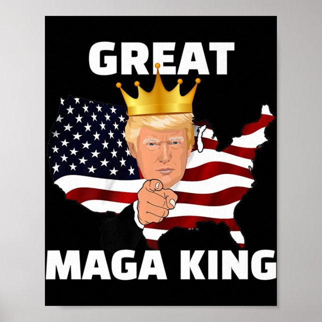 Stor MAGA-kung   Poster (Framsidan)