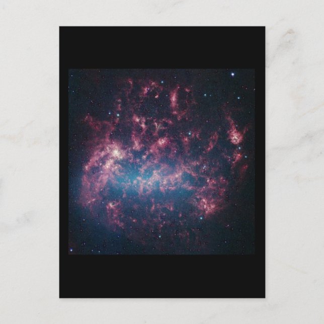 Stor Magellanic Cloud Vykort (Framsida)