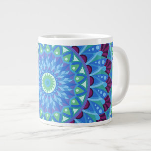 Stor Mandala Midnattsdrömmar Översitt Zen Jumbo Mugg