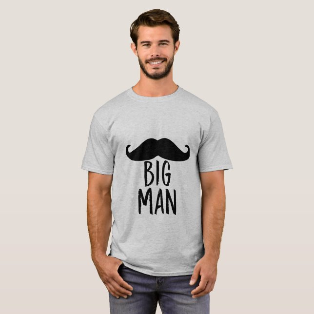 Stor manT-tröja Tee (Hel framsida)