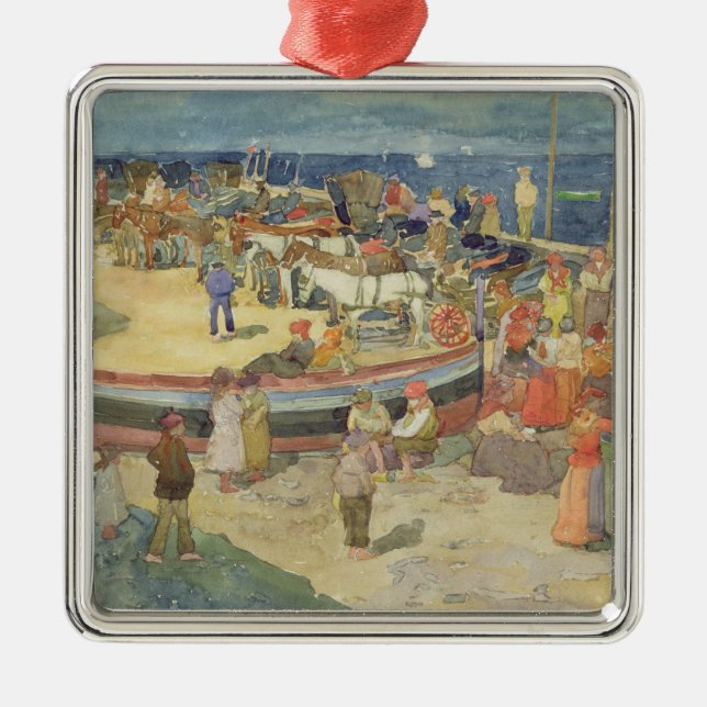 Stor Marina, Capri Julgransprydnad Metall (Framsidan)