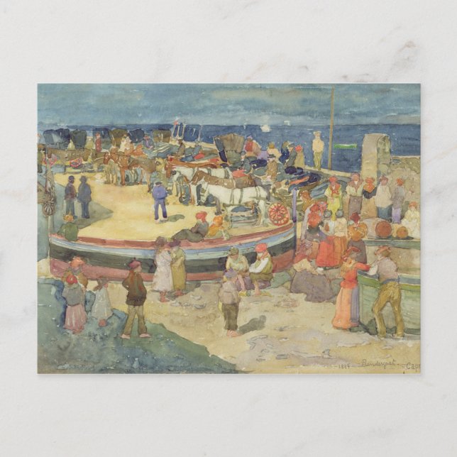 Stor Marina, Capri Vykort (Framsida)