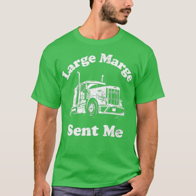 Stor markering skickade mig t shirt (Framsida)
