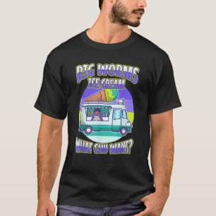 Stor mask glass lastbil t shirt