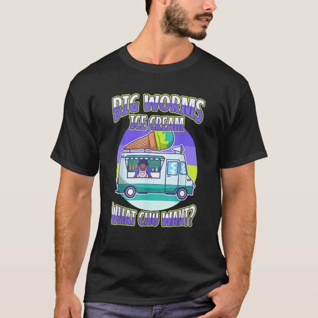 Stor mask glass lastbil t shirt (Framsida)