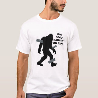 Stor mat som fångas på, tejpar den roliga grafiska t shirt