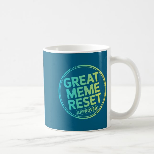 Stor Meme-återställning Långärmad  Kaffemugg (Höger)