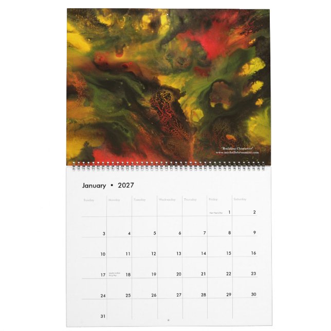 (Stor) Michelle Brunmier 2012 kalender, Kalender (Jan 2027)