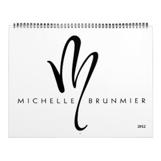(Stor) Michelle Brunmier 2012 kalender, Kalender