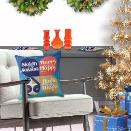 Stor Mid Century Modern Julkast Kudde