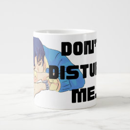 'Stör mig inte' Anime-Style Jätte Mugg Jumbo Mugg
