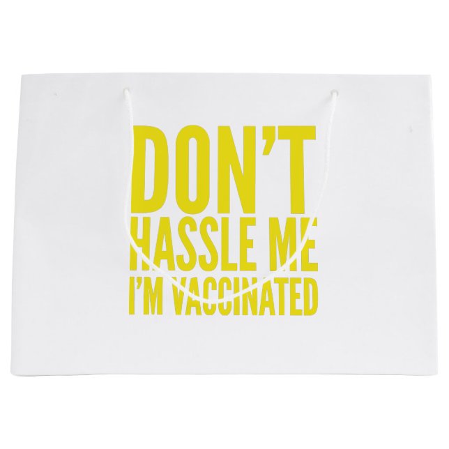 STÖR MIG INTE, JAG ÄR VACCINERAD (Framsidan)