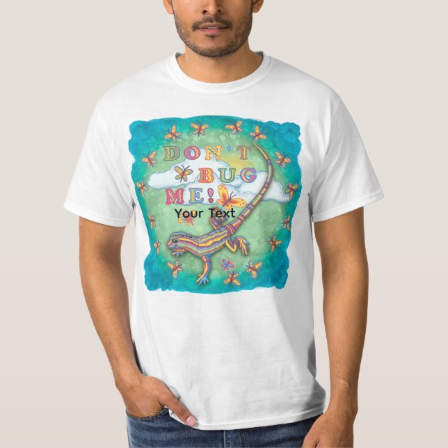 Stör mig inte Lizard t-shirt (Framsida)