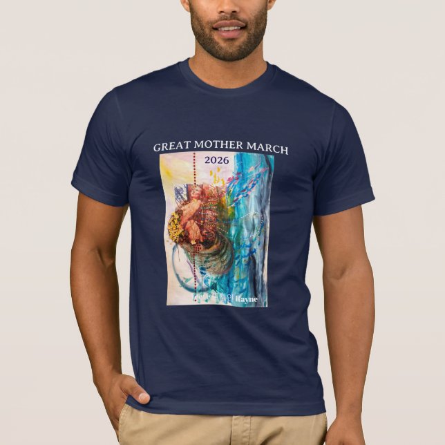 STOR MODER-MARCH Rebirth  T-Shirt (Framsida)