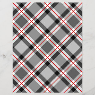 Stor Modern Play, Black, White, Grått och Red