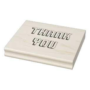 Stor modern Tack Stämpel