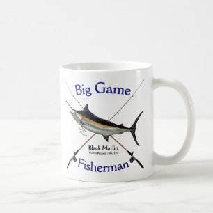 Stor modig fiskaresvartMarlin Kaffemugg