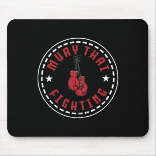 Stor Muay Thai-kampdesign Kickboxare Mma Trai Musmatta