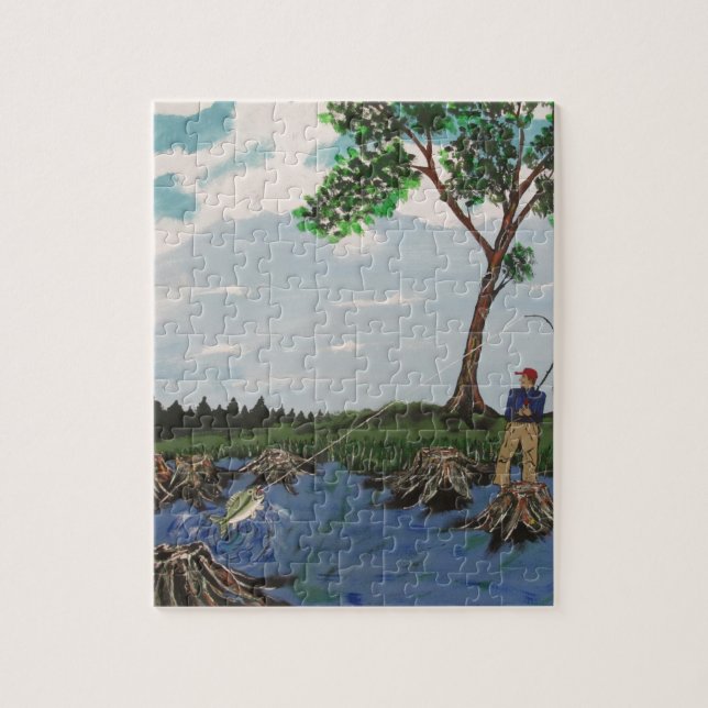 Stor munbas pussel (Vertikal)