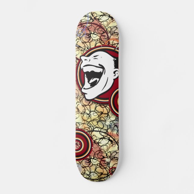 STOR MUNSkateboard Skateboard Bräda 21,5 Cm (Framsida)