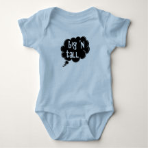 Stor 'N Tall baby-kroppsdräkt efter dalDesignNZ
