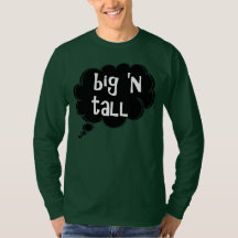 Stor 'n Tall långärmad t-shirt by dalDesignNZ