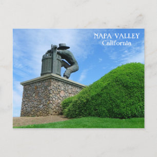 Stor Napa Valley vykort! Vykort