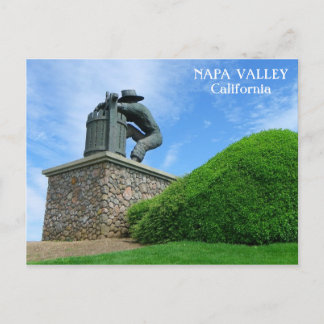 Stor Napa Valley vykort! Vykort