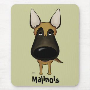 Stor näsa Malinois Musmatta