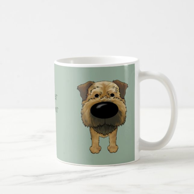 Stor näsgränsTerrier Kaffemugg (Höger)