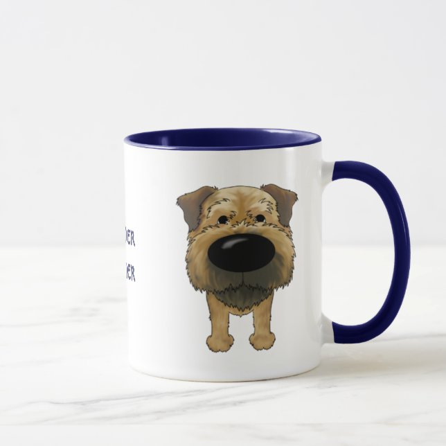 Stor näsgränsTerrier Mugg (Höger)
