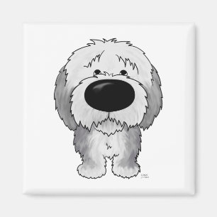 Stor näsSheepdog Magnet