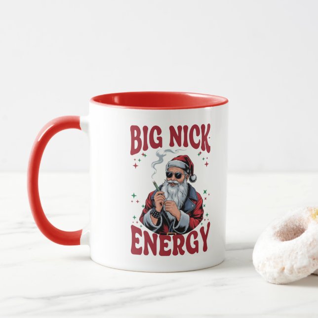 Stor Nick Energi Mugg (Med munk)