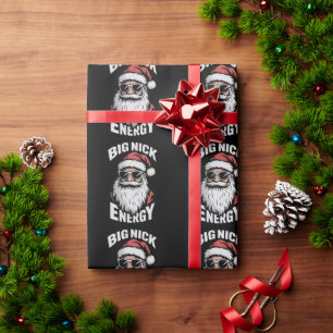 Stor Nick Energi Roliga Santa Solglasögon Jul  Presentpapper