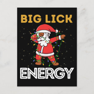 Stor nick-energi, stel, Jultomten, Saint Nicho Helg Vykort